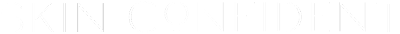 white skinconfident logo on clear background