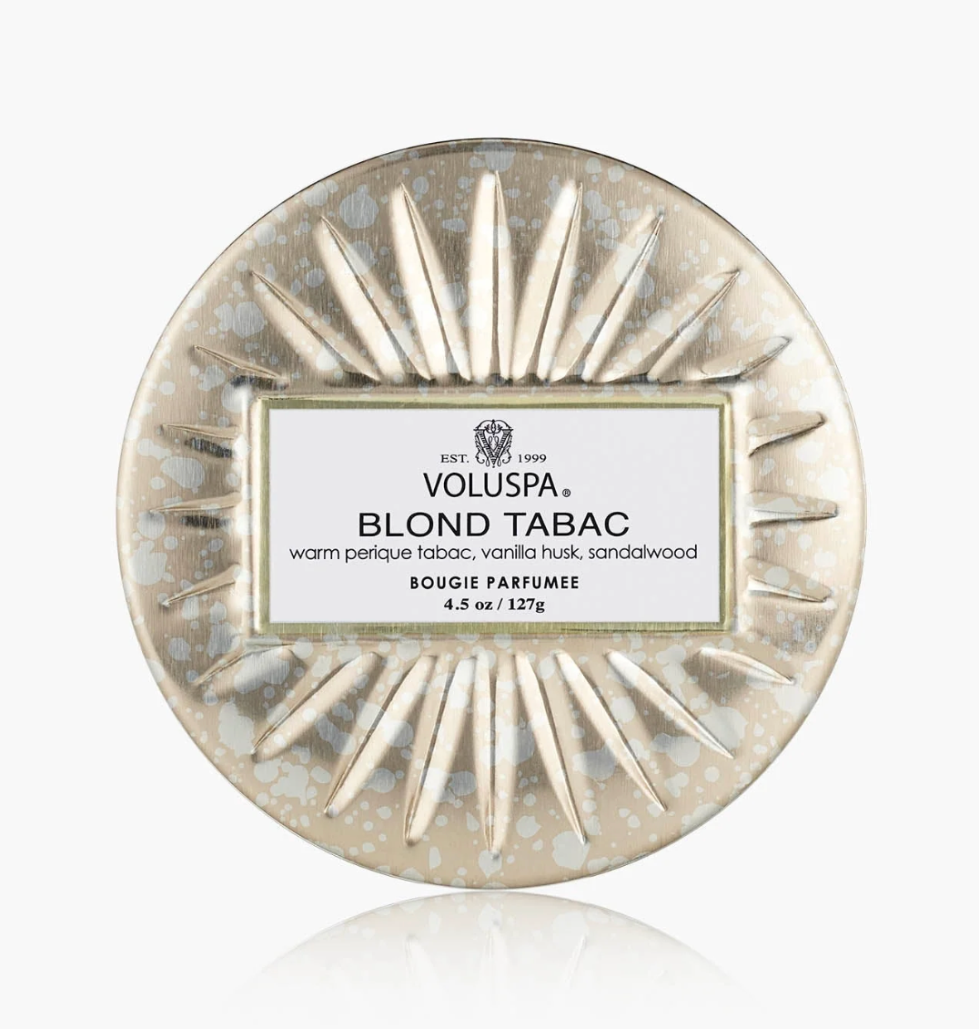 Blond Tabac - Mini Tin Candle