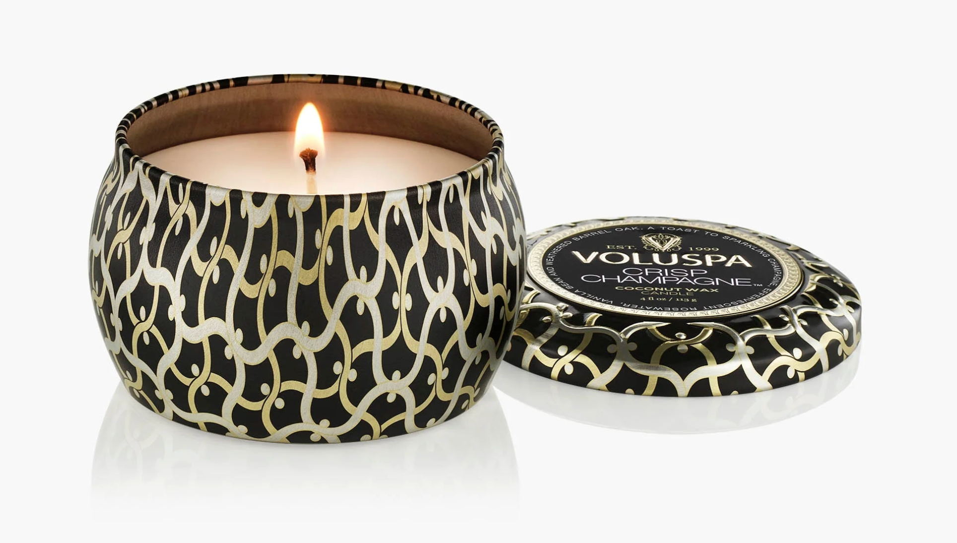 Crisp Champagne - Mini Tin Candle