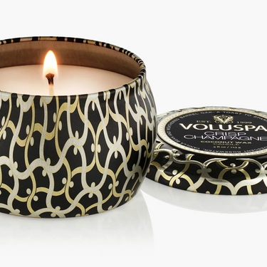 Crisp Champagne - Mini Tin Candle