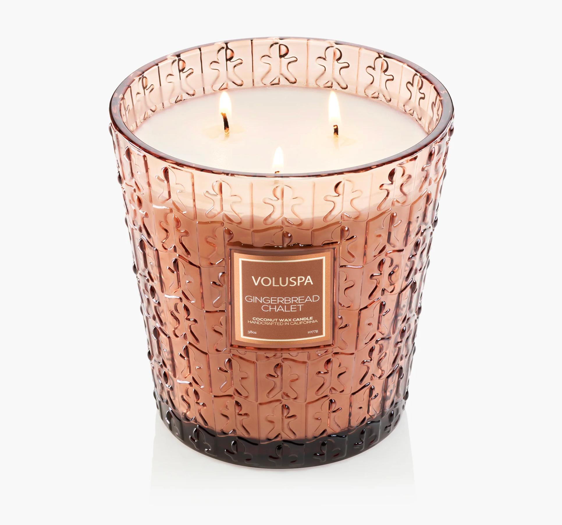 Gingerbread Chalet - 3 Wick Hearth Candle