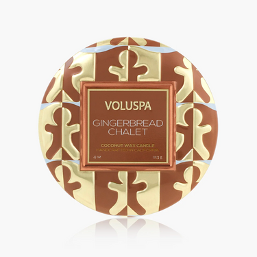 Gingerbread Chalet - Mini Tin Candle