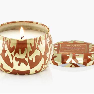 Gingerbread Chalet - Mini Tin Candle