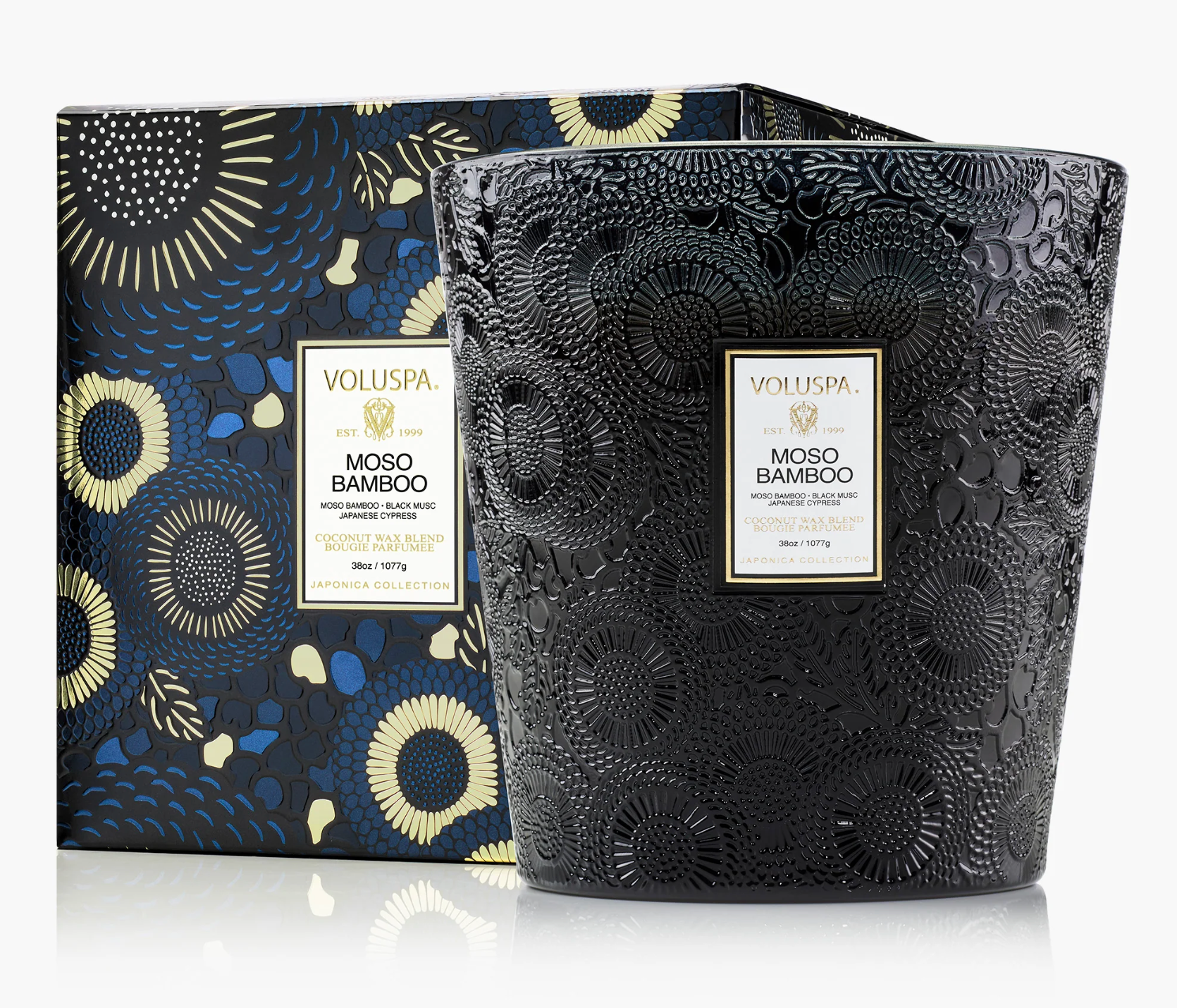 Moso Bamboo - 3 Wick Hearth Candle