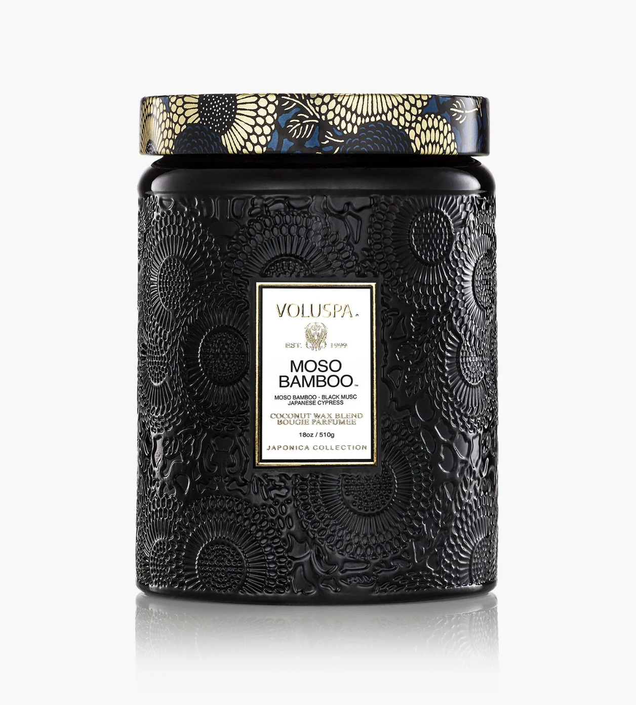 Moso Bamboo - Large Jar Candle
