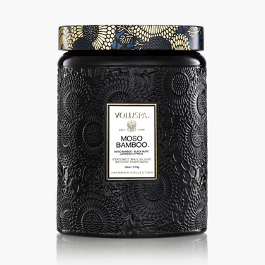 Moso Bamboo - Large Jar Candle
