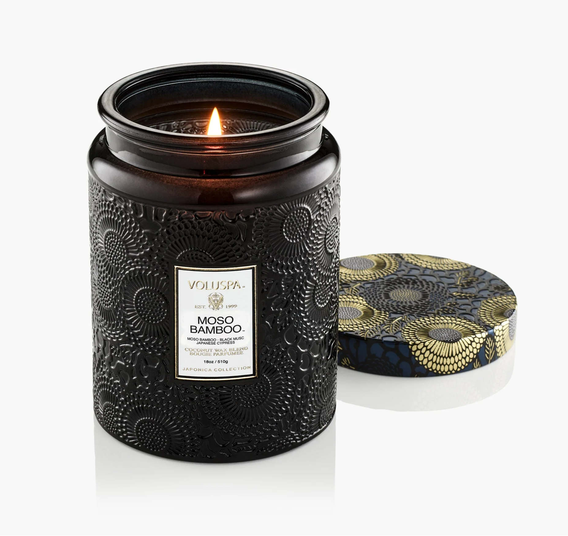 Moso Bamboo - Large Jar Candle