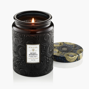 Moso Bamboo - Large Jar Candle