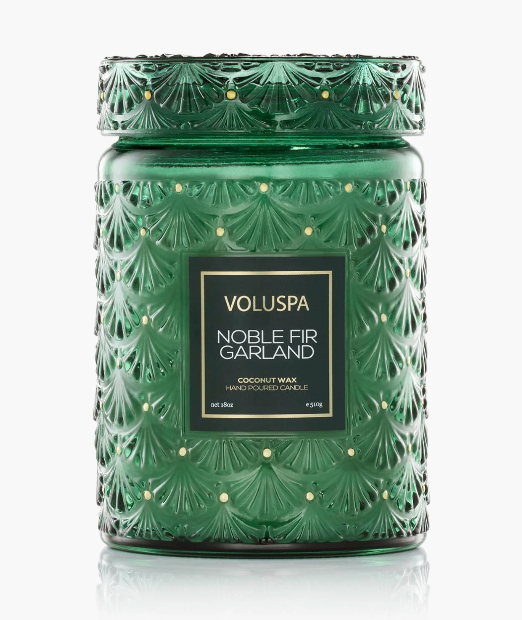 Noble Fir Garland - Large Jar Candle