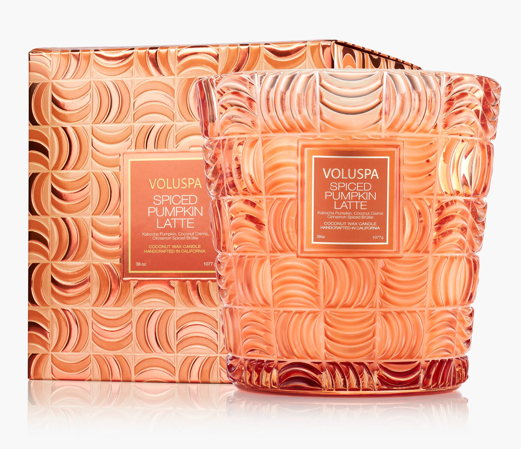 Spiced Pumpkin Latte - 3 Wick Hearth Candle