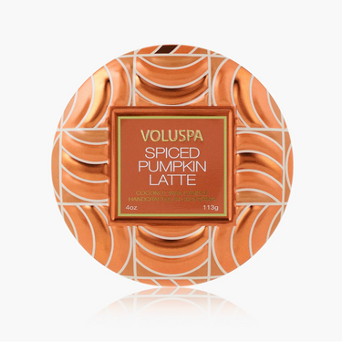 Spiced Pumpkin Latte - Mini Tin Candle