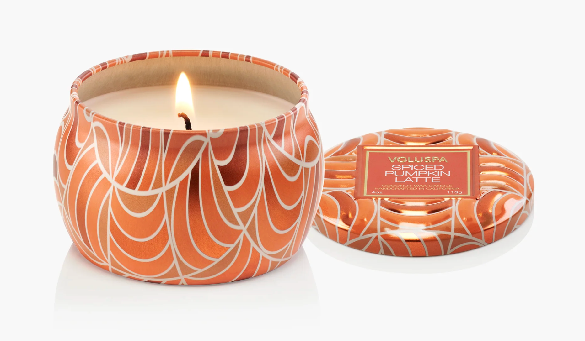 Spiced Pumpkin Latte - Mini Tin Candle